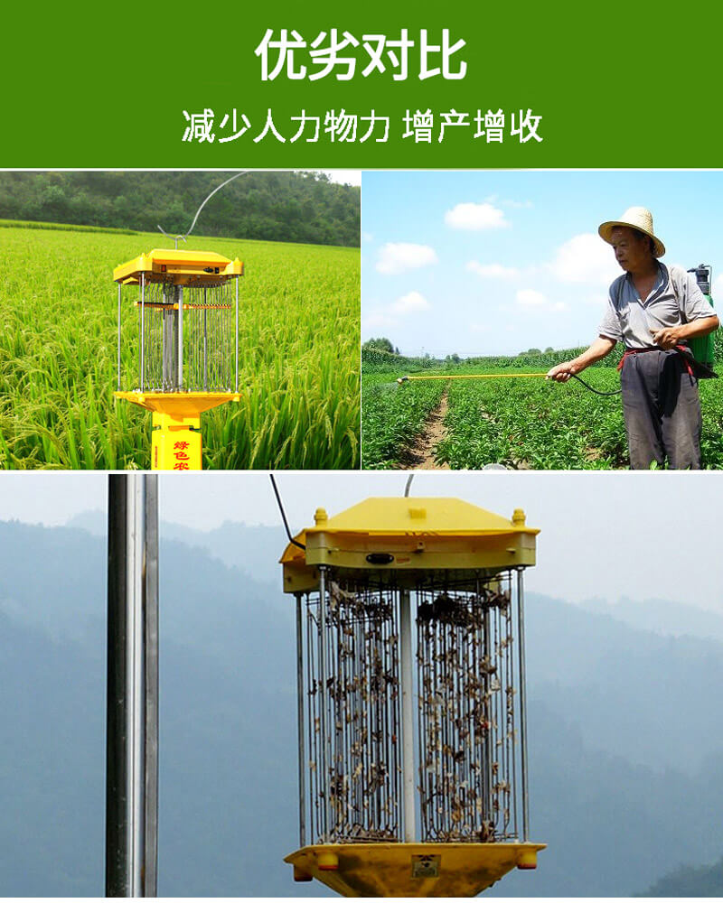稻田专用杀虫灯，稻田太阳能杀虫灯